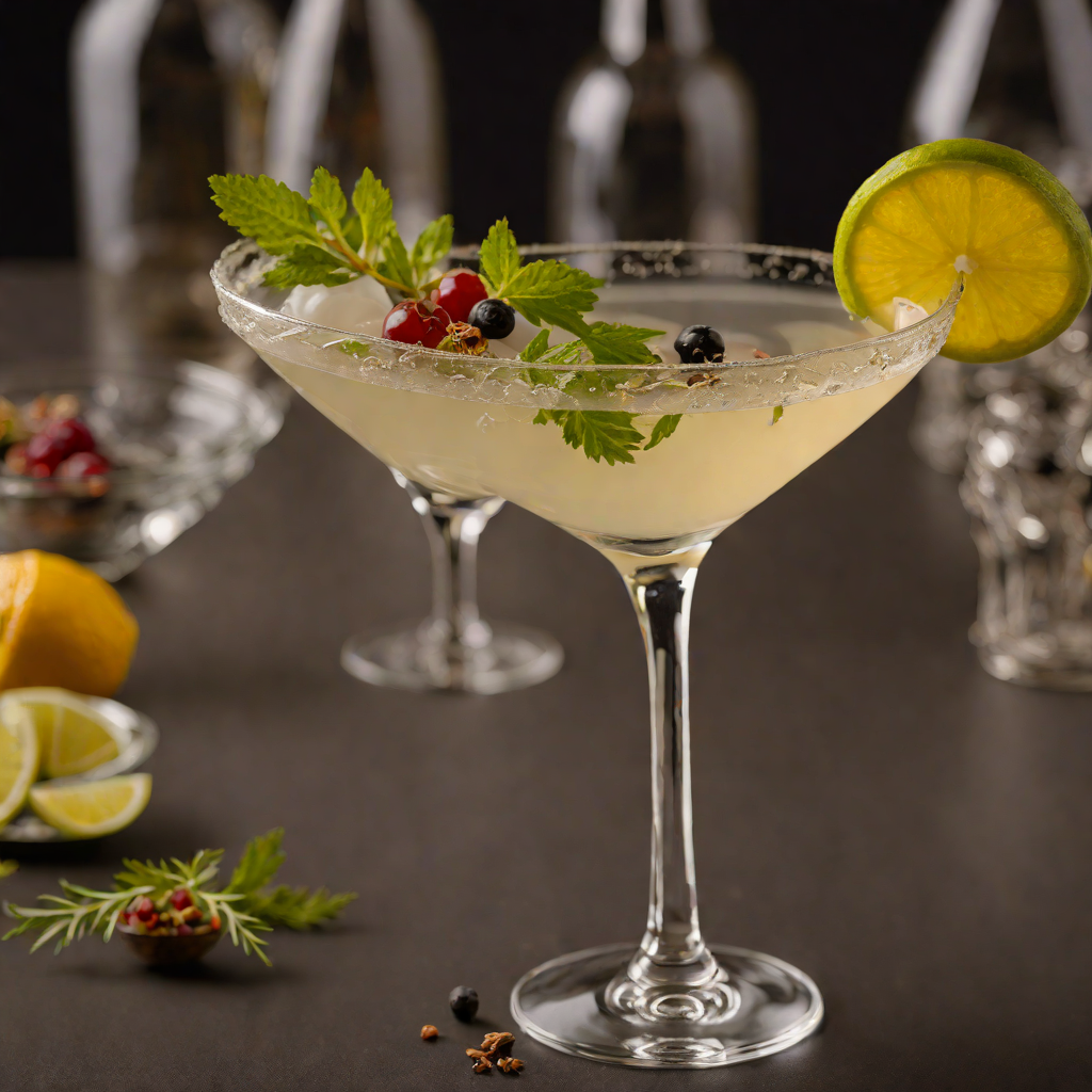 Herbal Rockford Gin Martini