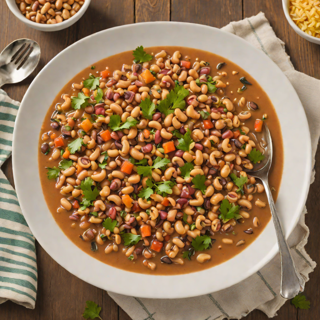 Jazz-Inspired Southern Black-Eyed Pea Stew