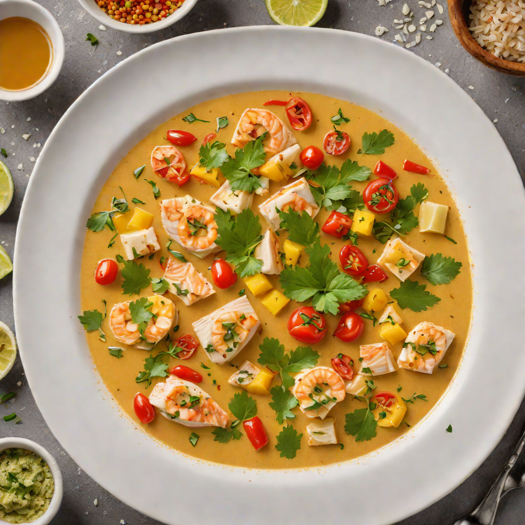 Moqueca-Inspired Fish Stew with Coconut Milk and Dendê Oil