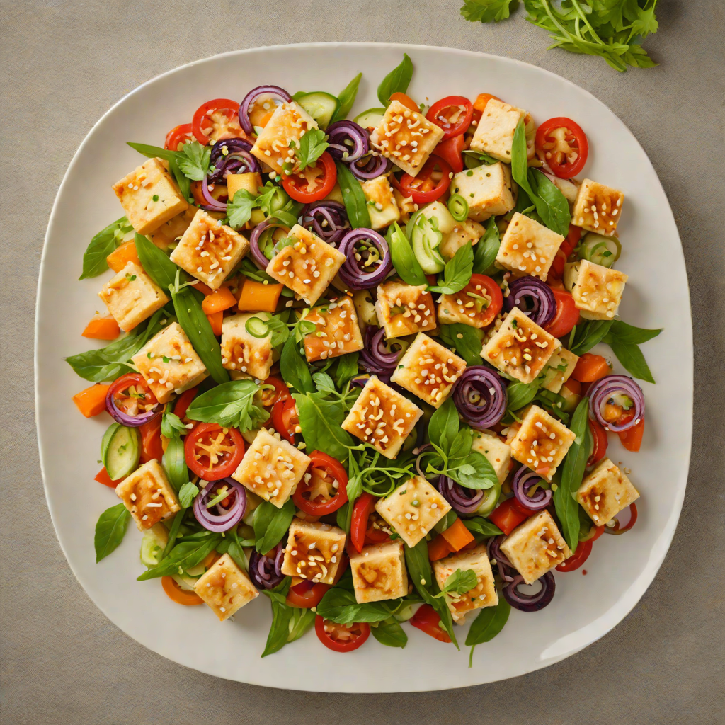 Stir-Fried Vietnamese Lemongrass Tofu with Vegetables