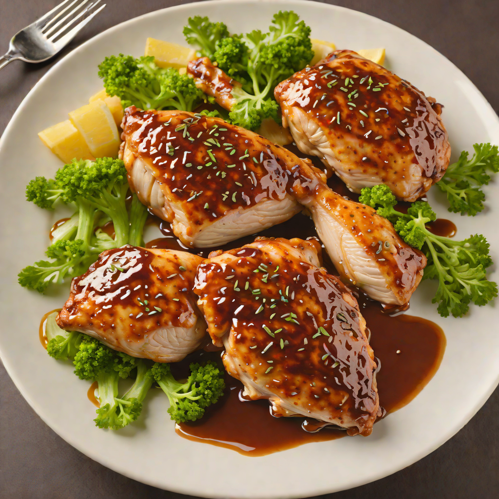 Pan-Seared Chicken with Honey Boy’s BBQ Glaze