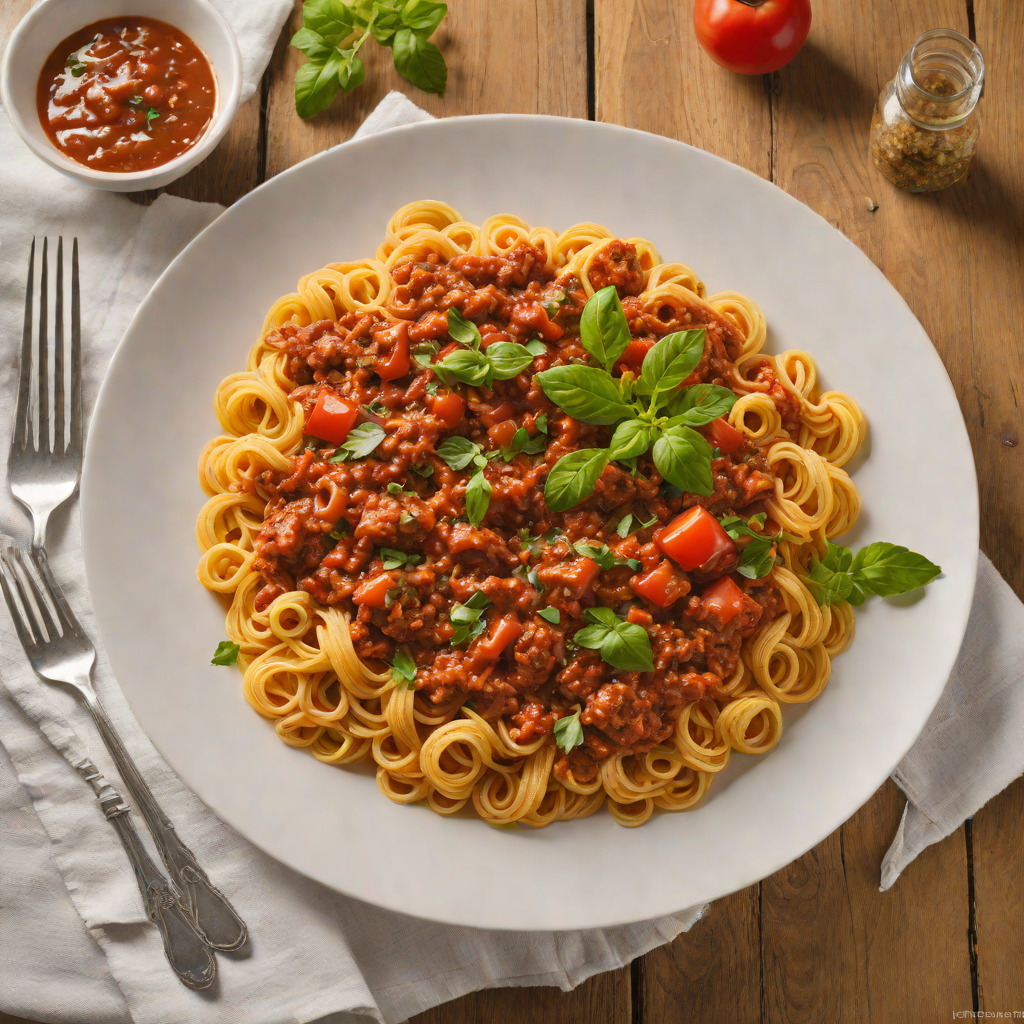 Slow-Cooked Italian Ragu with Homemade Tomato Sauce
