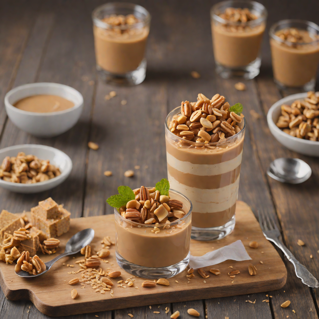 No-Bake Salted Caramel Peanut Butter Parfait