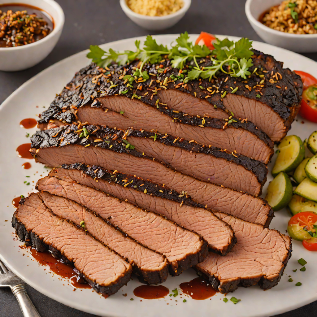 Grilled Texas-Style Brisket with Bold Dry Rub