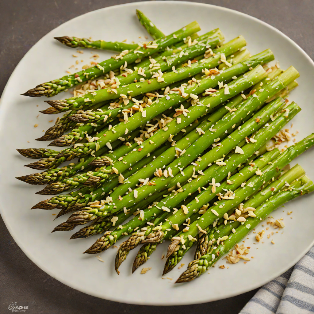 Oven-Roasted Garlic Parmesan Asparagus