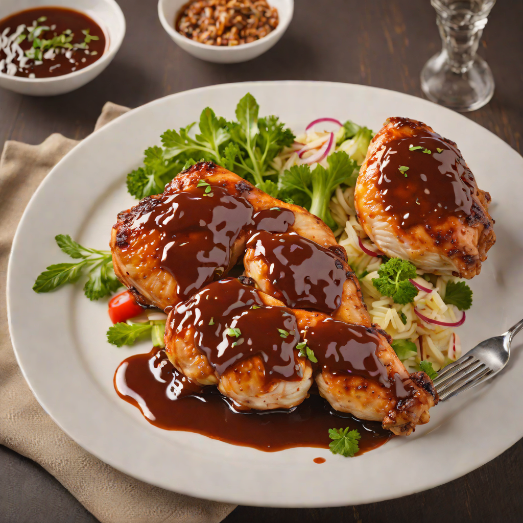 Pan-Seared Chicken with Texas-Style Smoky BBQ Glaze