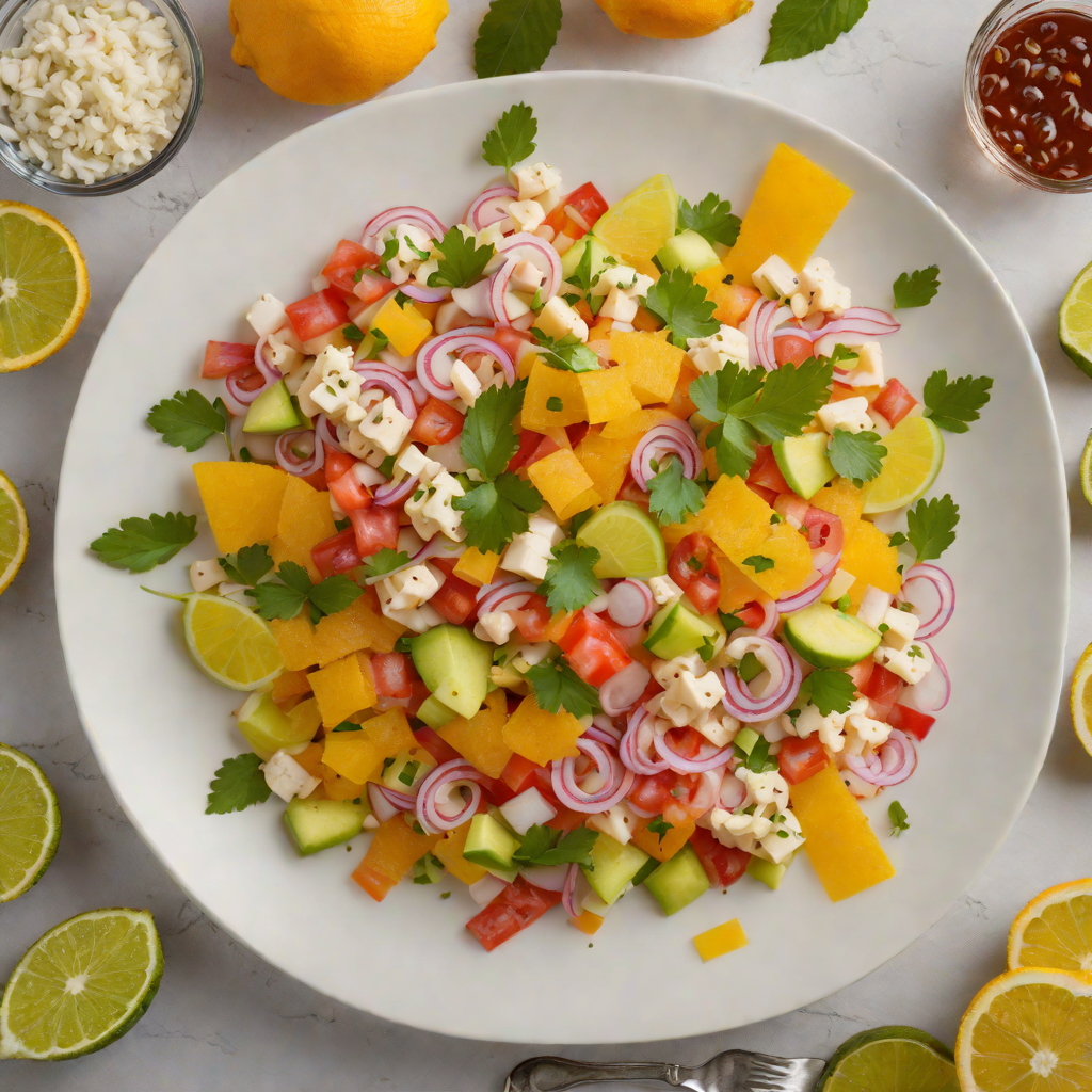 Louisiana Rum and Citrus Ceviche