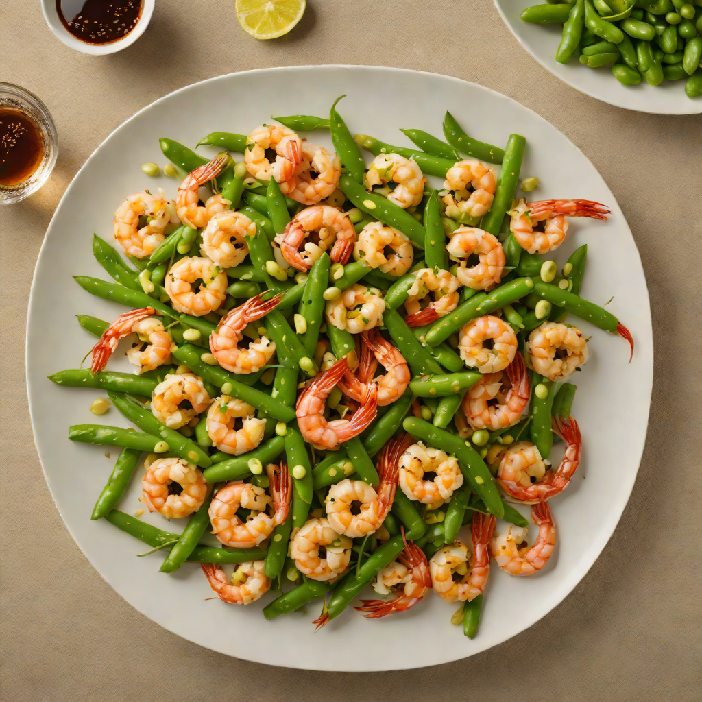 Quick Stir-Fried Garlic Shrimp with Snap Peas
