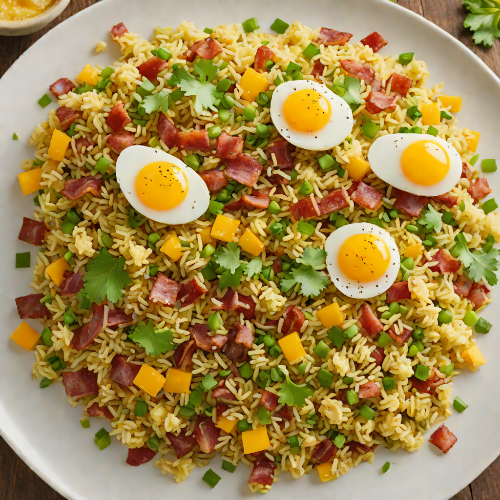 Bacon and Egg Cauliflower Fried Rice