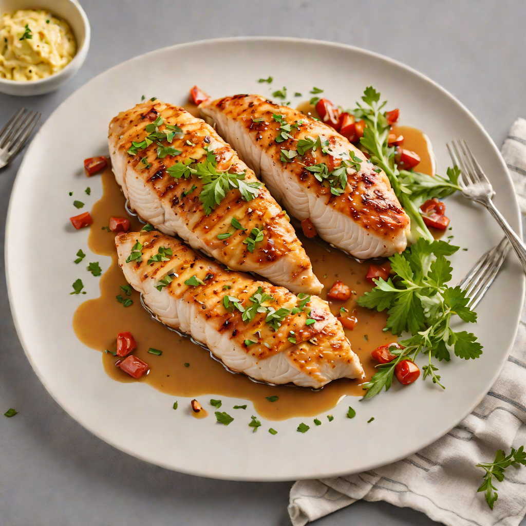 Pan-Seared Chicken Breast with Smoky Paprika and Garlic Butter