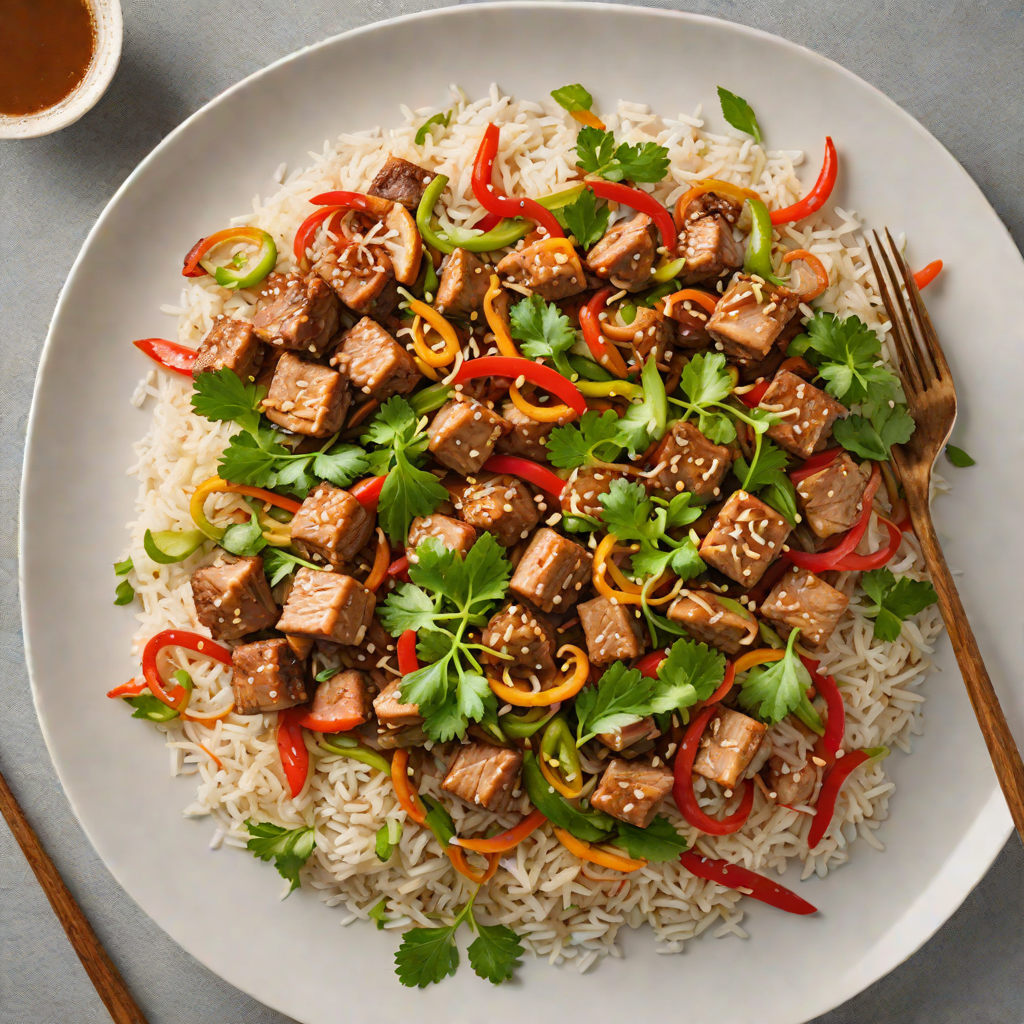 Smoky Coconut and Ginger Pork Stir-Fry