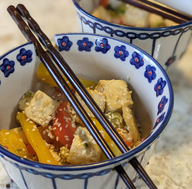 Vegan Budget Stir-Fry with Tofu