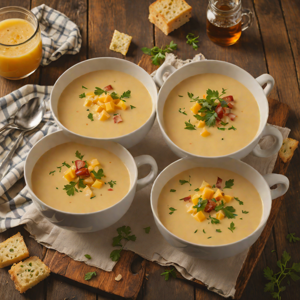 Milwaukee-Inspired Cheddar and Beer Soup