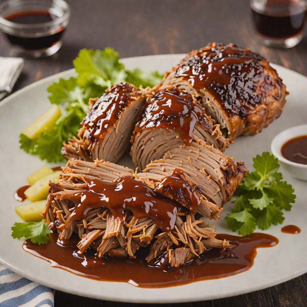 Slow-Smoked Pulled Pork with Hickory BBQ Glaze