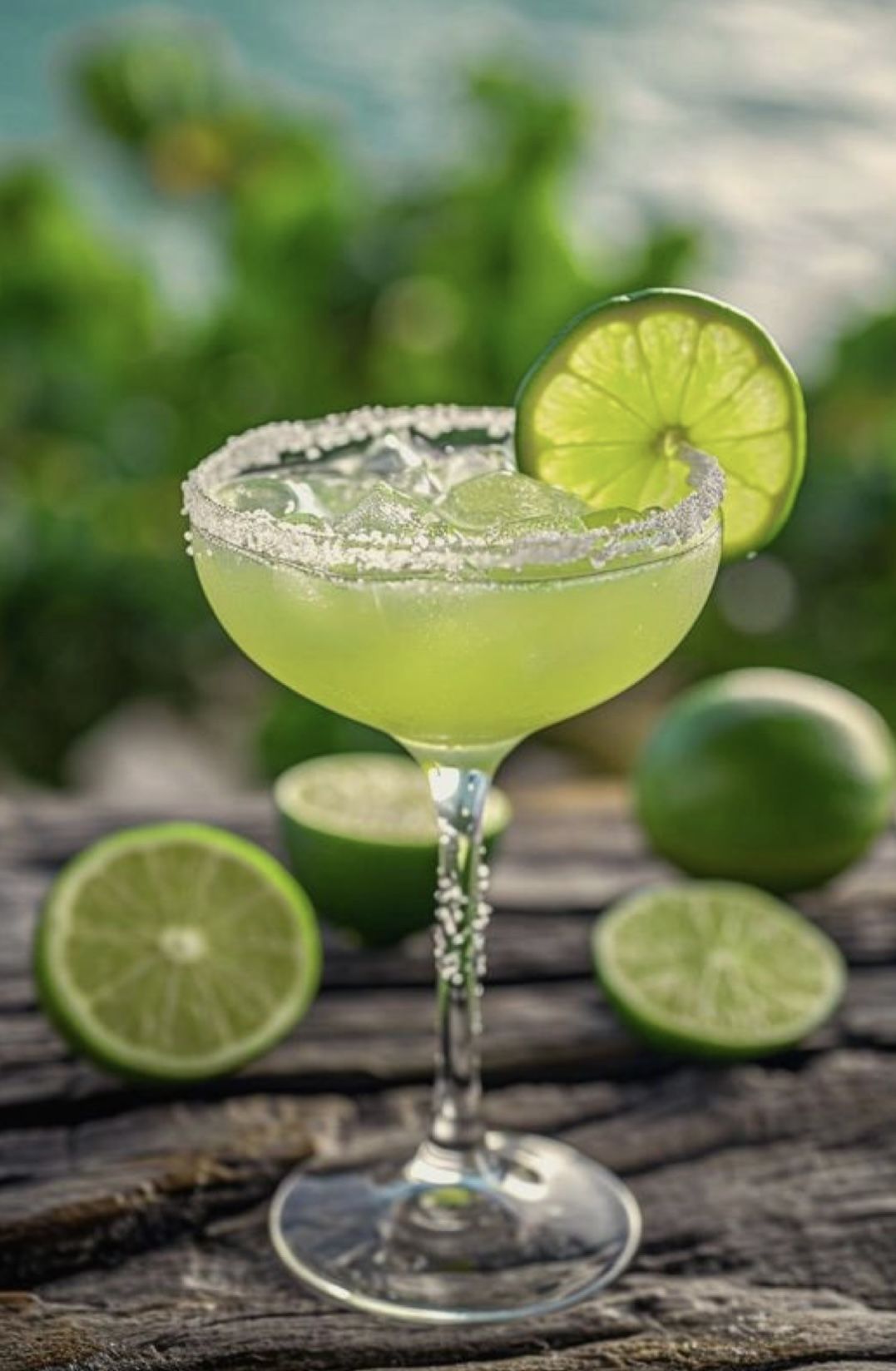 Citrus-Ginger Martini with Fresh Lime
