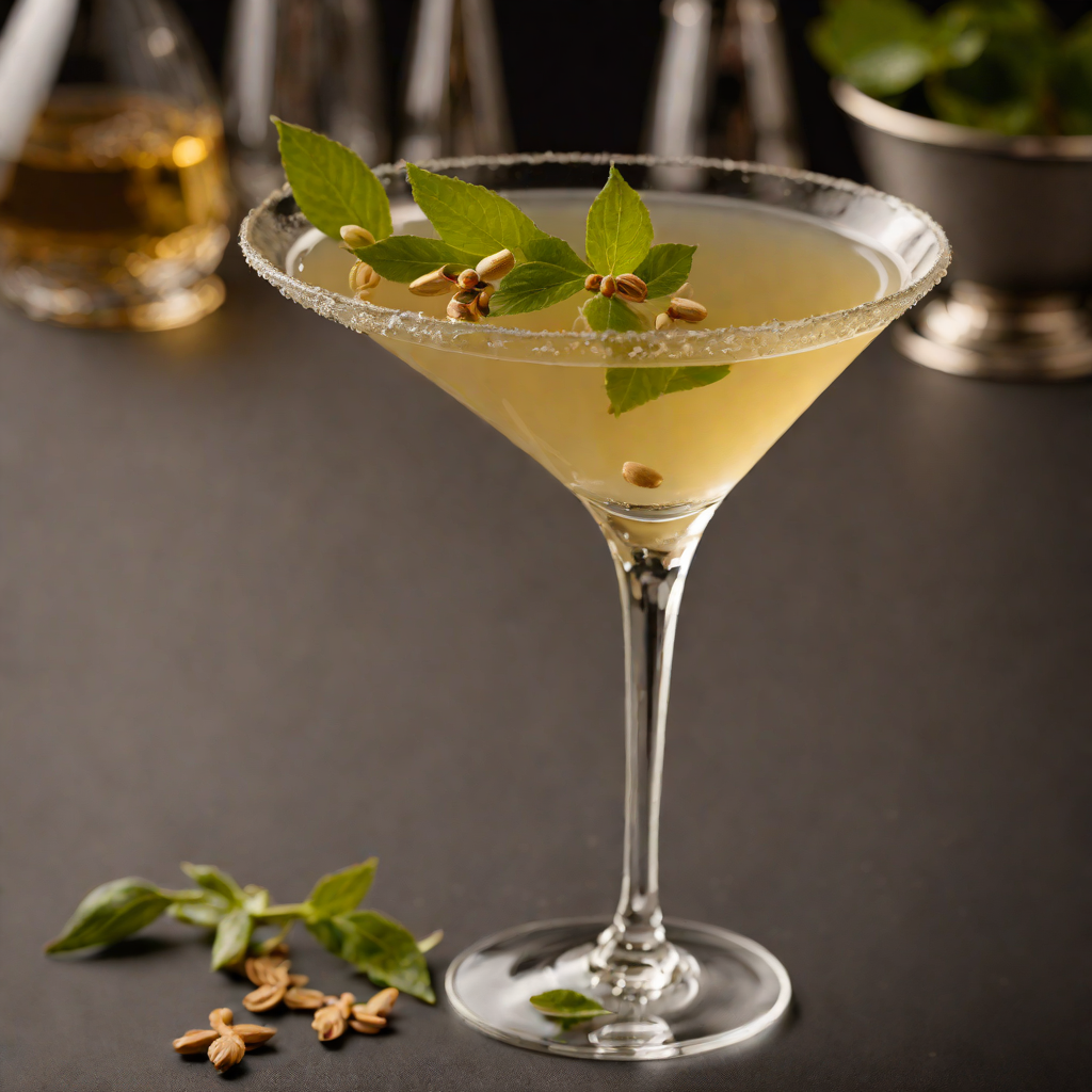 Jasmine Green Tea Gin Martini