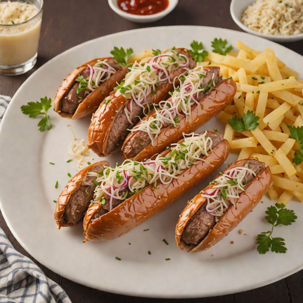 Milwaukee-Style Bratwurst with Caraway Sauerkraut