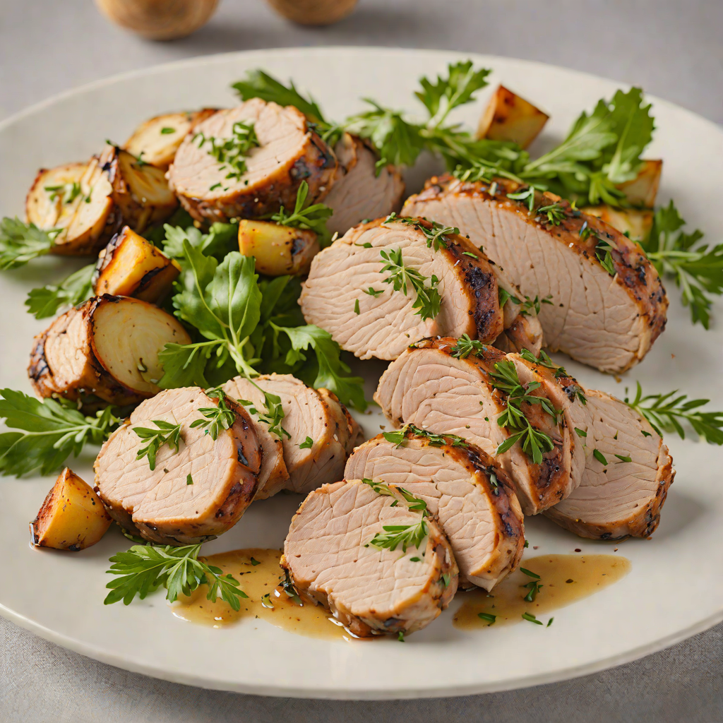 Oven-Roasted Garlic Herb Pork Tenderloin