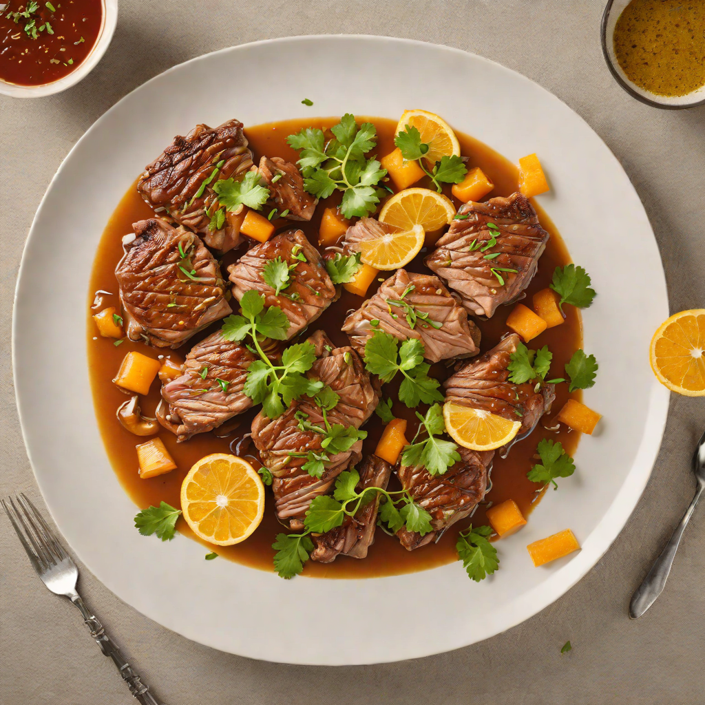 Caribbean Sour Orange Pork Shoulder Braise