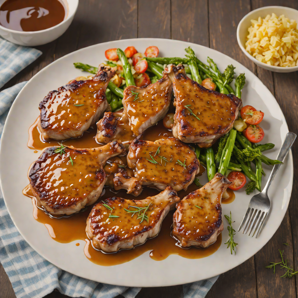 Savage Minnesota Honey-Glazed Skillet Pork Chops