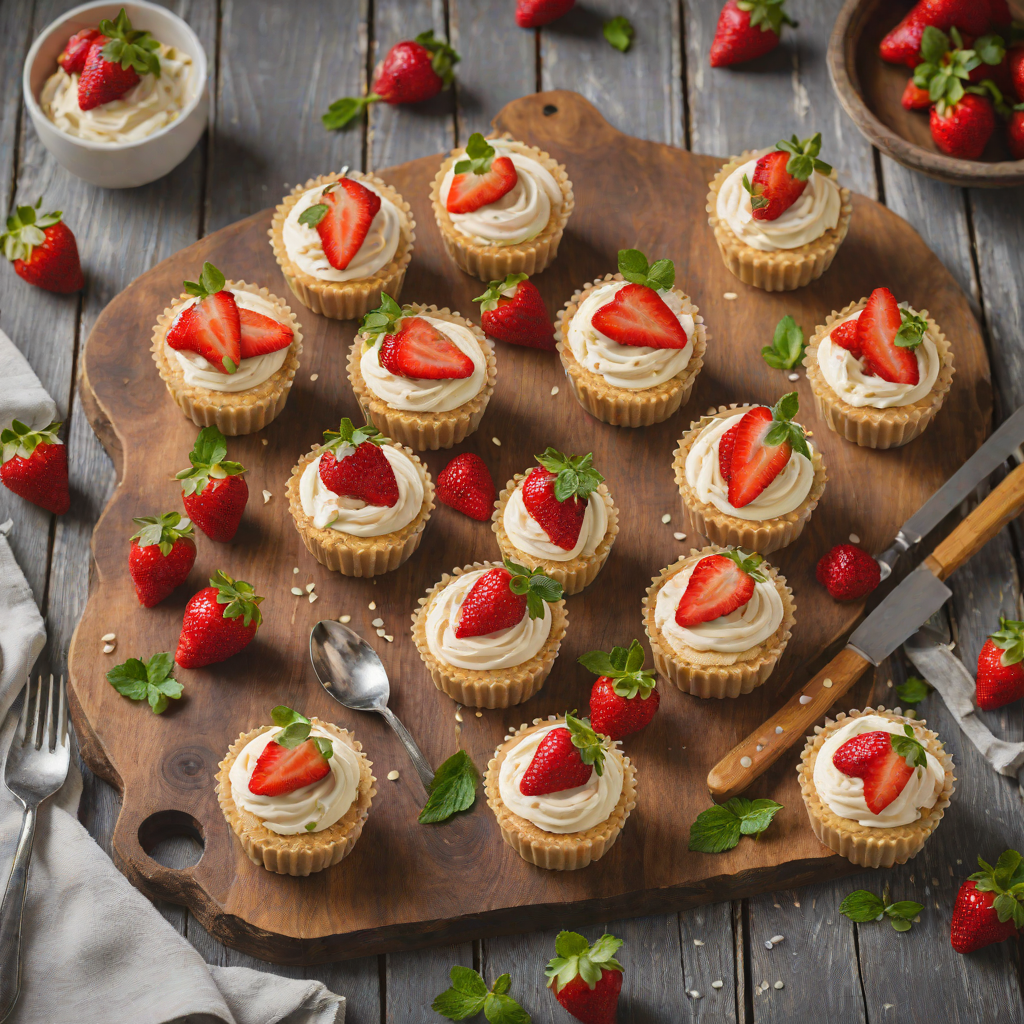 No-Bake Strawberry Yogurt Cheesecake Cups