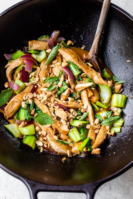 Ginger and Garlic Filipino Chicken Curry Stir-Fry