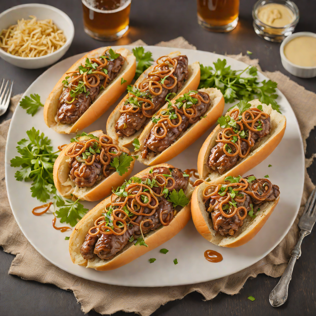 Milwaukee-Style Beer Bratwurst with Caramelized Onions