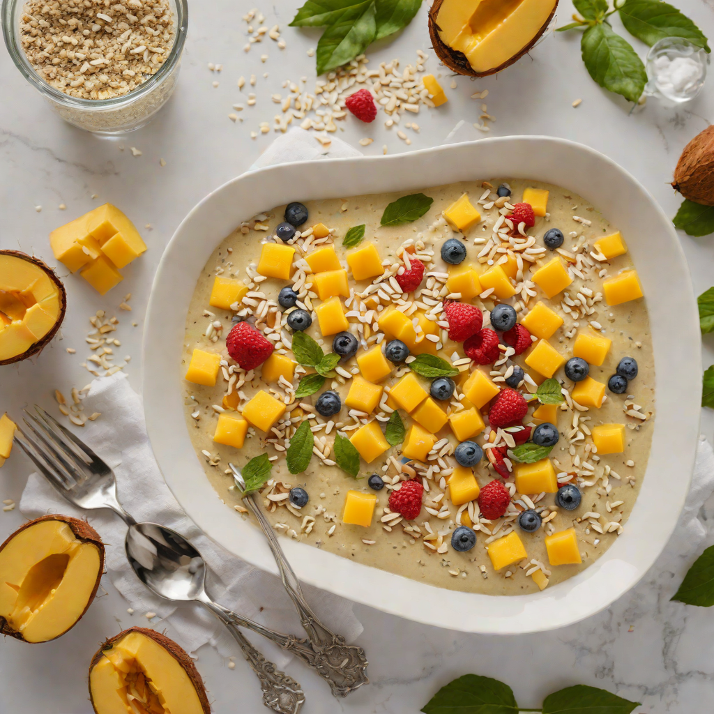 Coconut Mango Chia Pudding