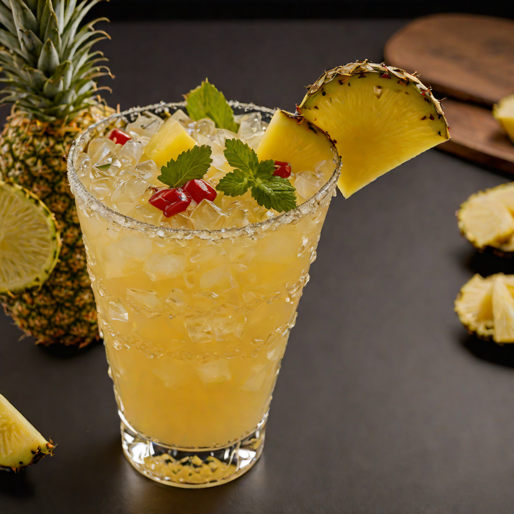 Double-Strain Pineapple Chili Margarita