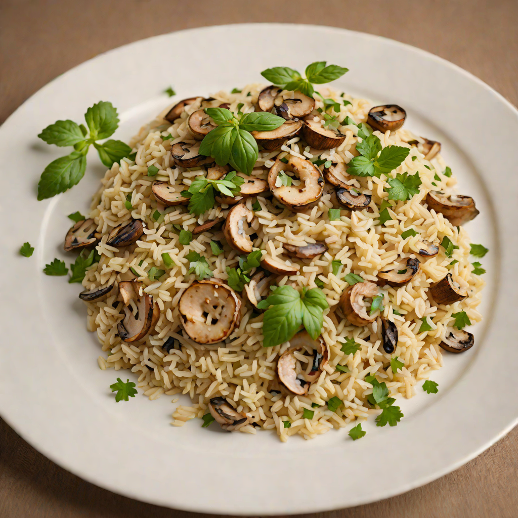 Secluded Mushroom and Herb Risotto