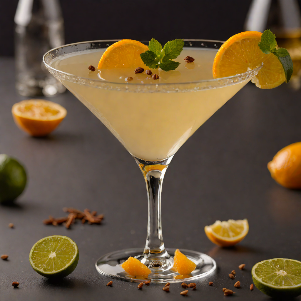 Citrus-Spiced Mezcal Martini