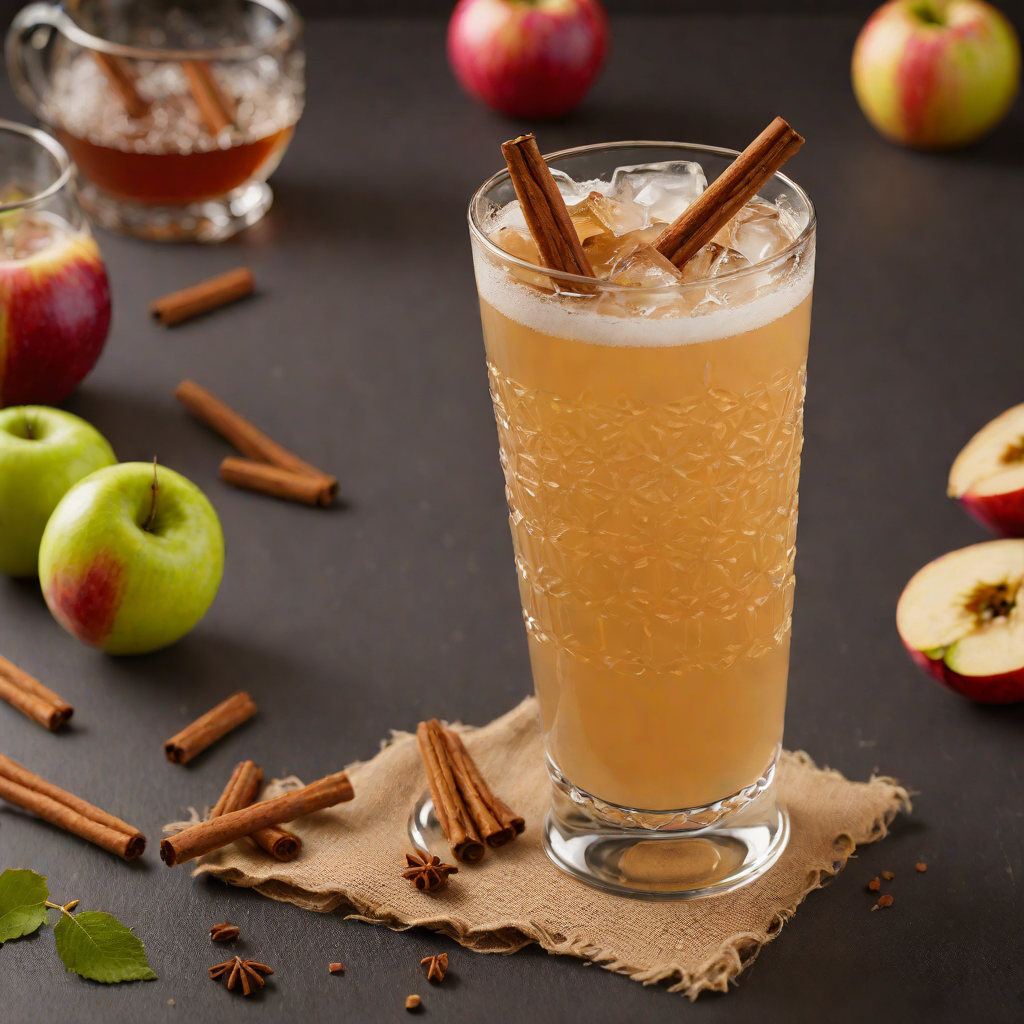 Cinnamon-Spiced Apple Cider Flip