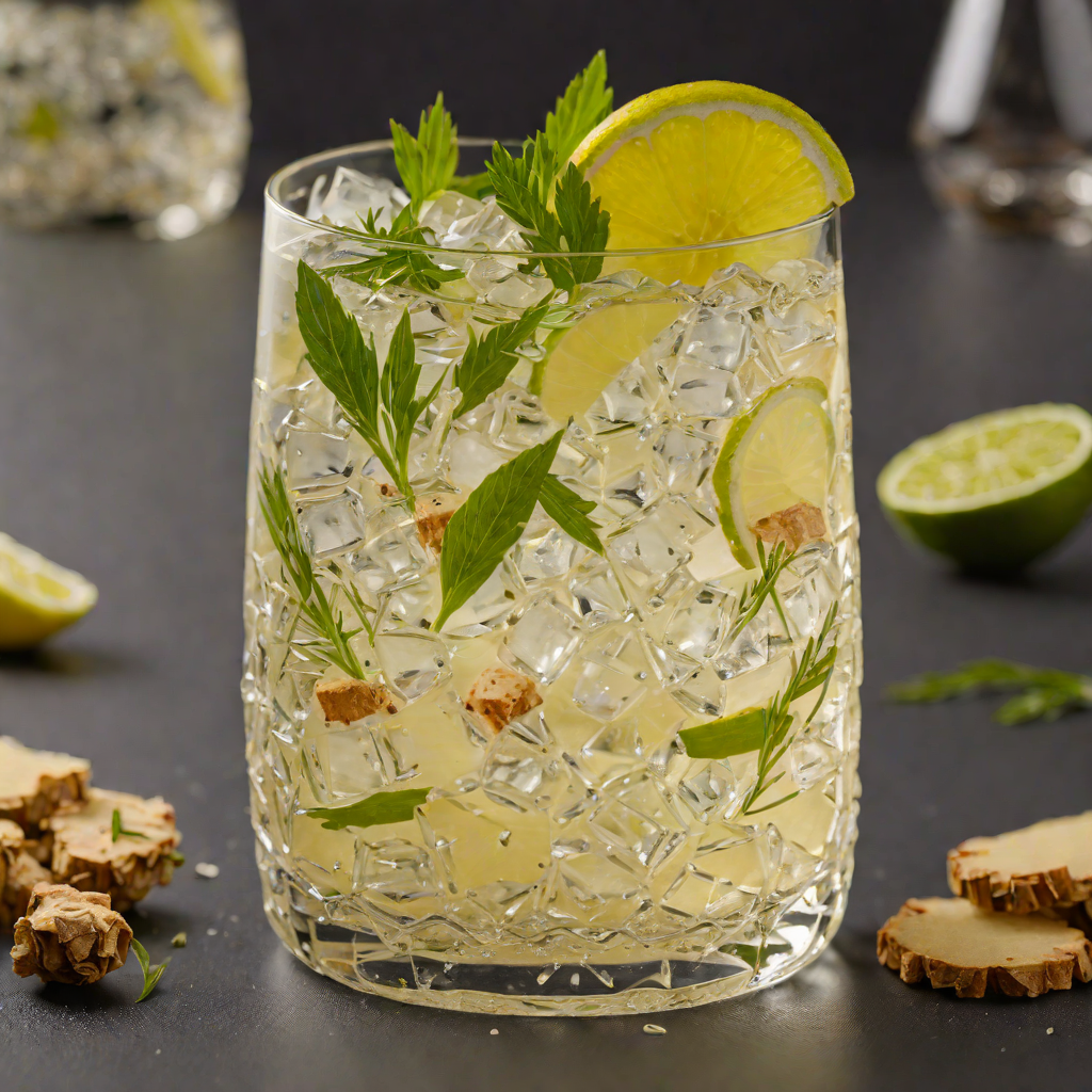 Ginger-Lemongrass Gin Cooler
