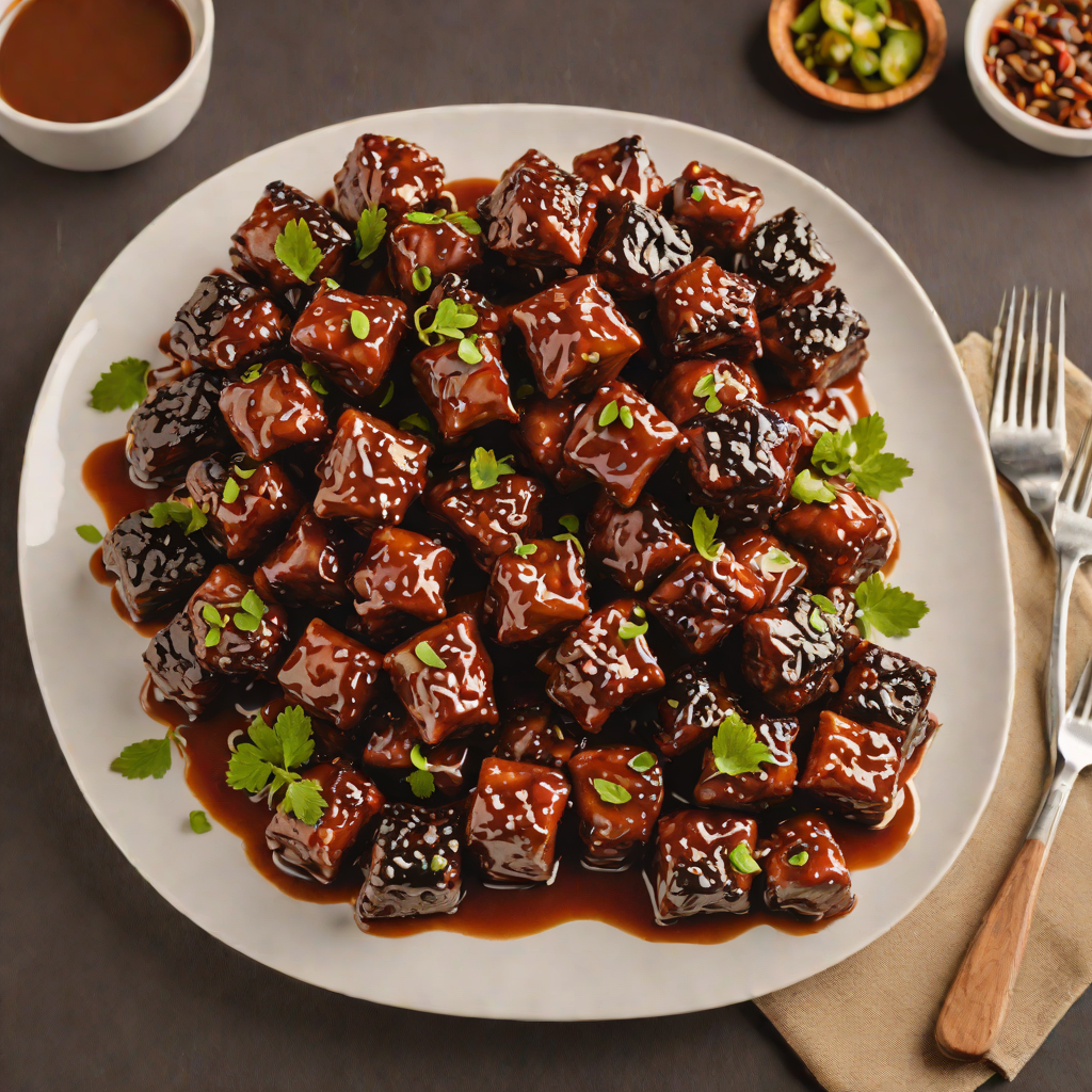 Spicy Burnt Ends with Maple Chipotle Glaze