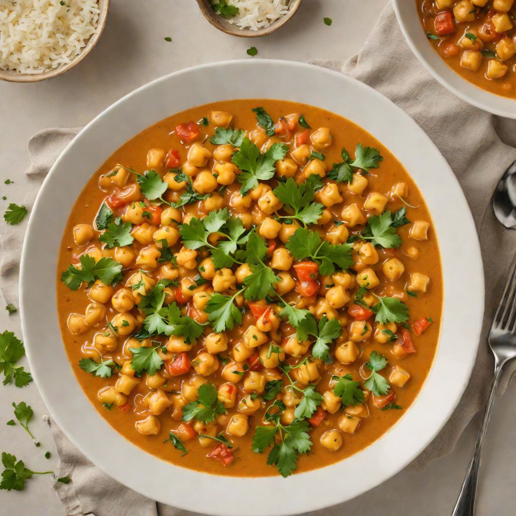 One-Pot Spiced Coconut Chickpea Stew