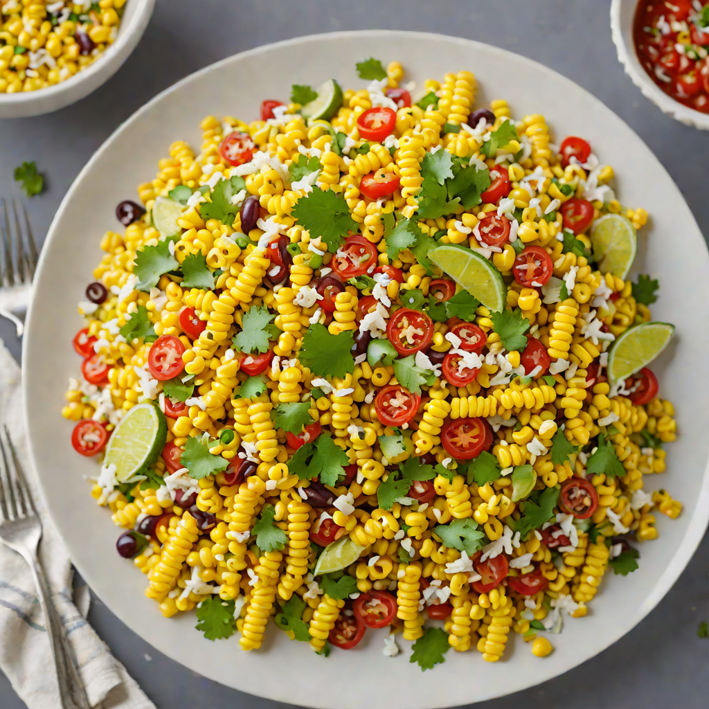 Boredom-Busting Spicy Mexican Street Corn Salad