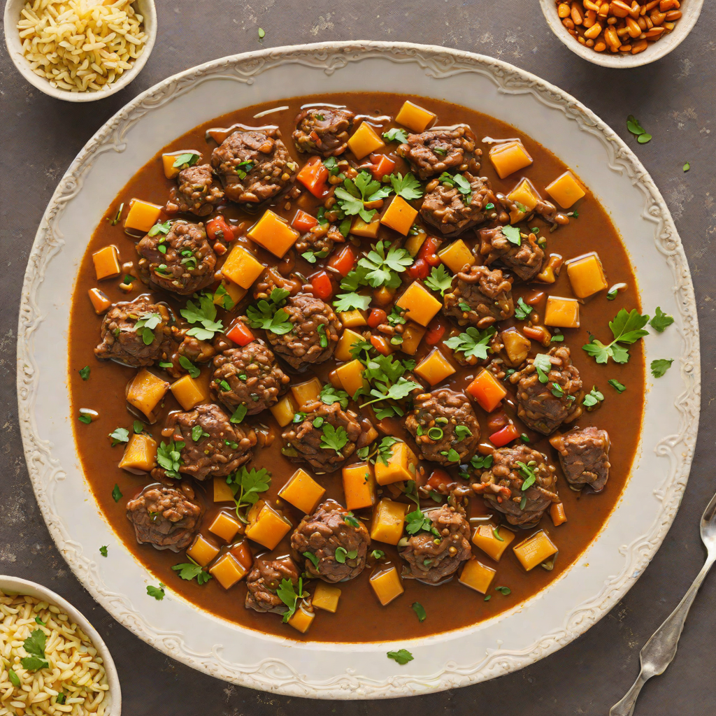 Slow Simmered Moroccan-Spiced Lamb Tagine
