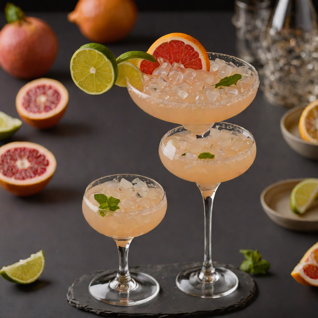 Shaken Grapefruit Ginger Daiquiri