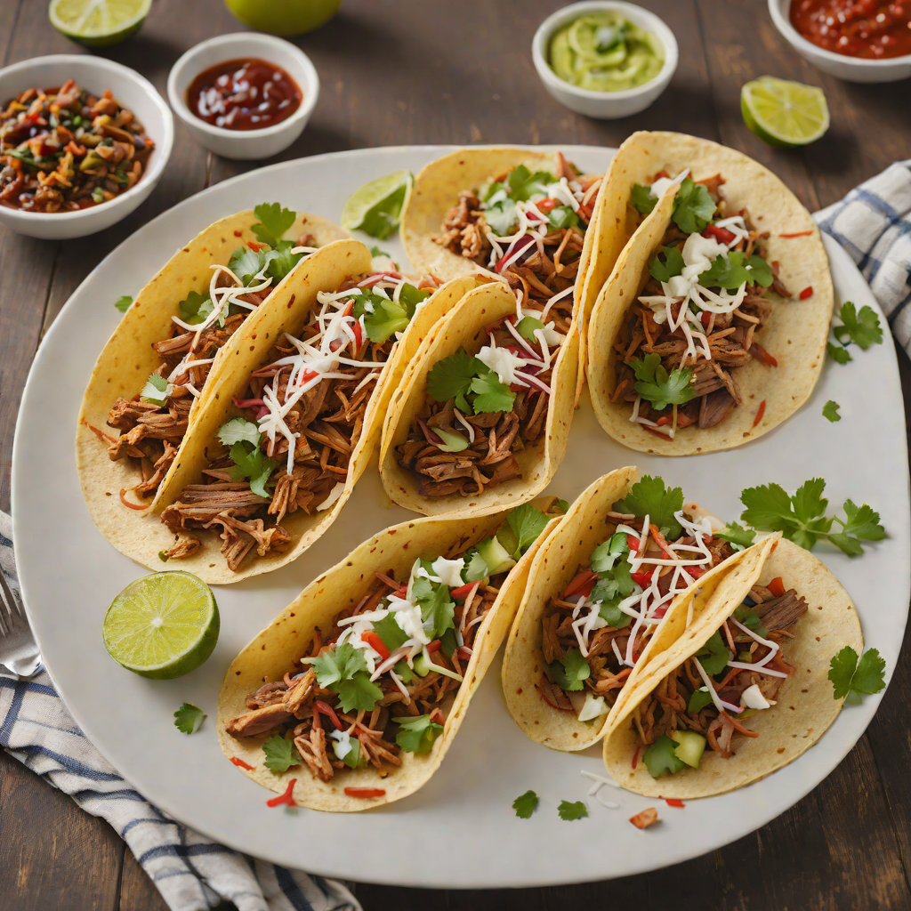 Slow-Cooked Chipotle Pork Shoulder Tacos