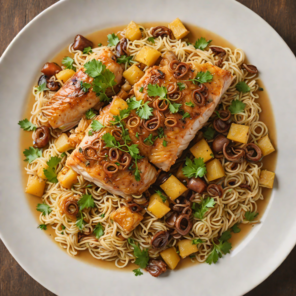 Slow-Simmered Senegalese Fish Yassa with Caramelized Onions