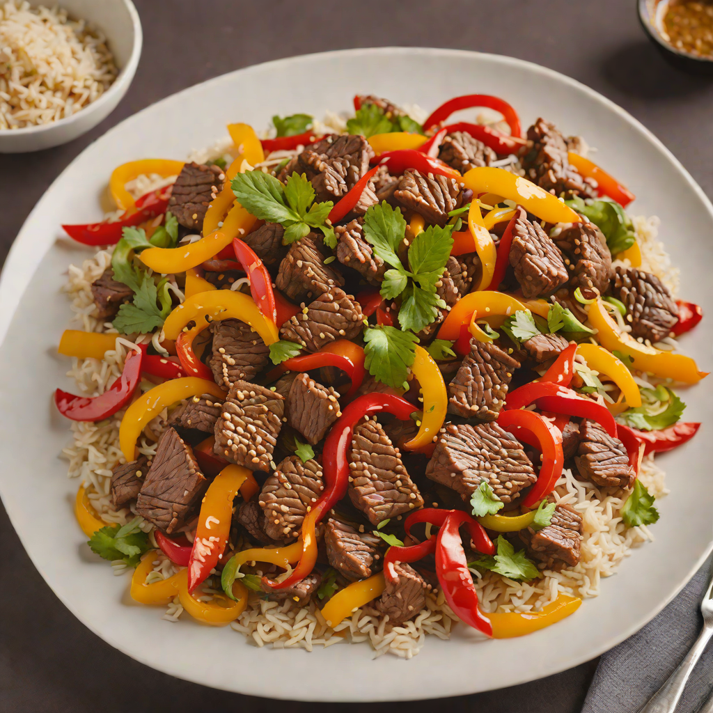 Sautéed Beef Stir-Fry with Bell Peppers and Coconut Aminos
