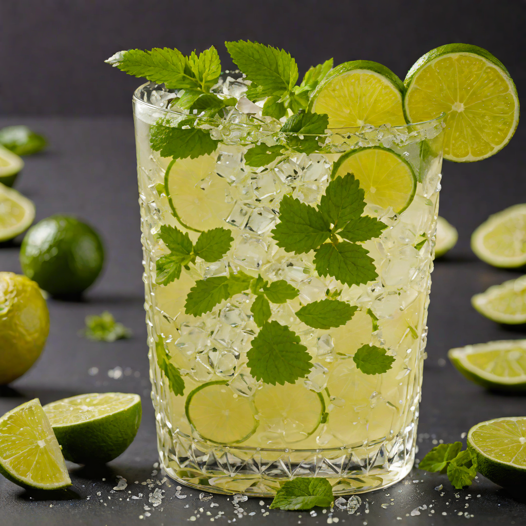 Ginger-Lime Mojito Smash