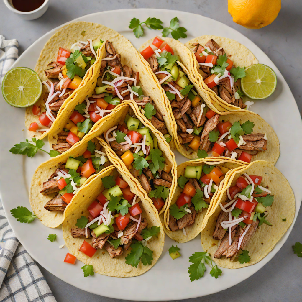 Grilled Citrus-Marinated Pork Tacos with Fresh Salsa