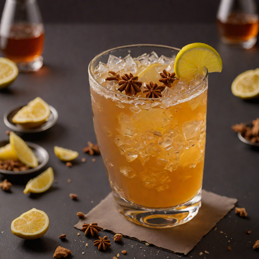Ginger-Spiced Honey Bourbon Sour