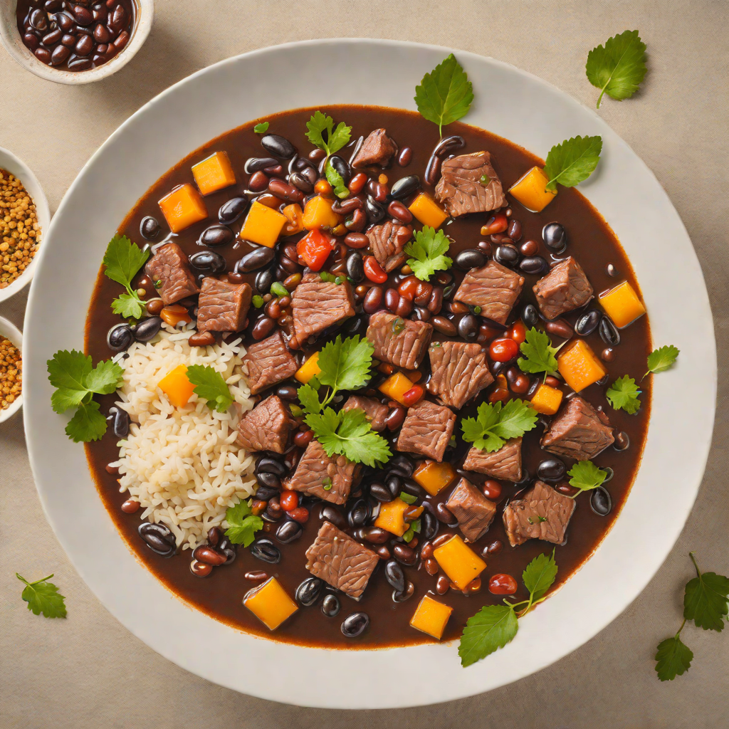Feijoada Negra Simmered Black Bean and Pork Stew