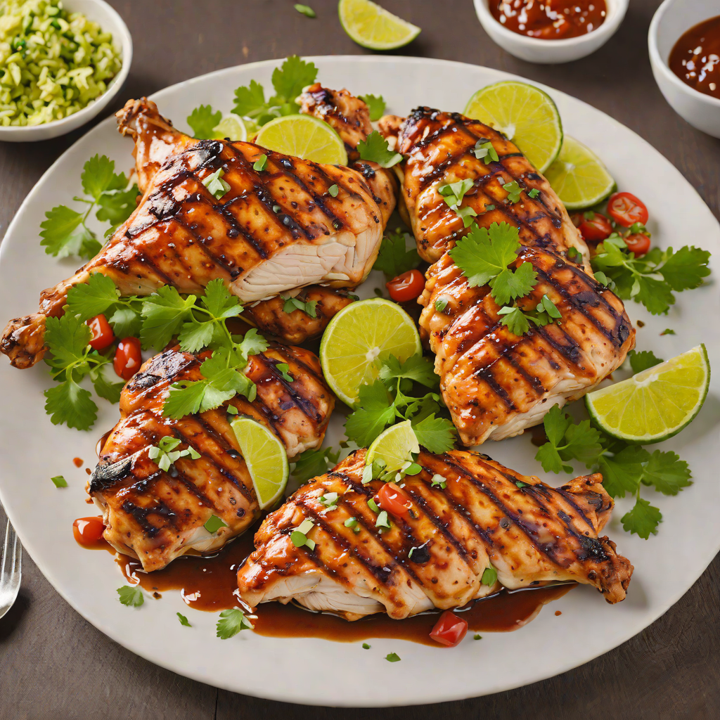 Tex-Mex Grilled Chicken with Chipotle Lime Marinade