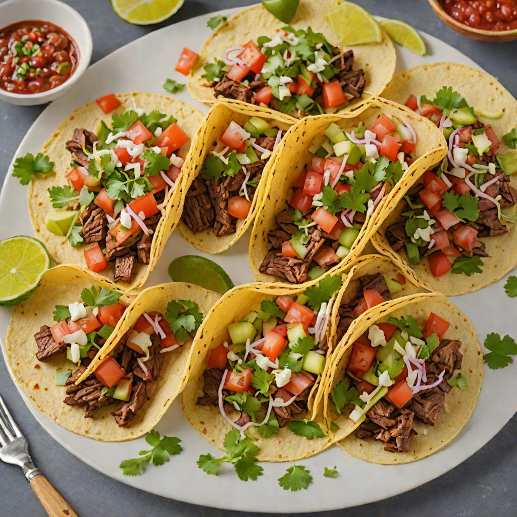 Spiced Carne Asada Tacos with Pico de Gallo