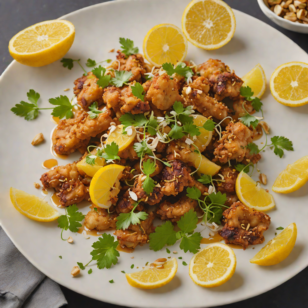 Slow-Cooked Pork Chicharrón with Garlic and Citrus
