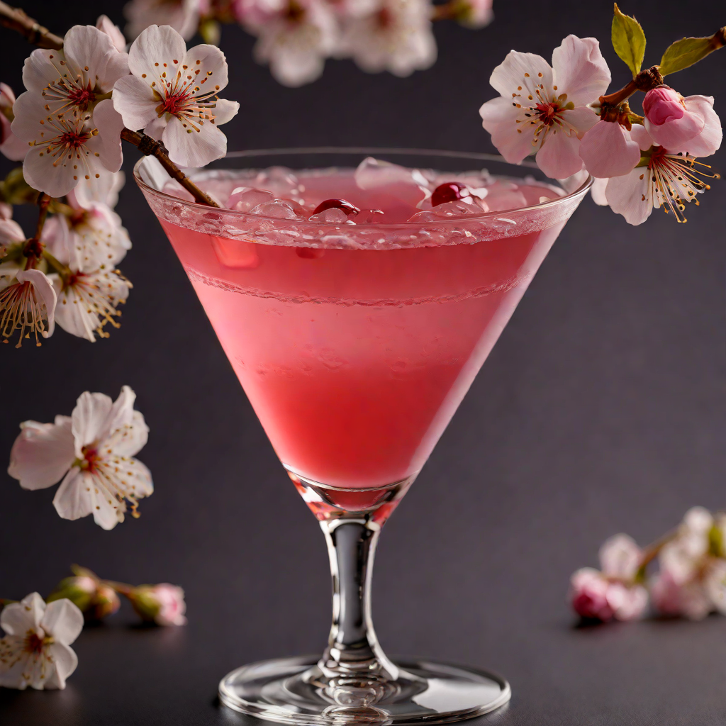 Wicked Cherry Blossom Martini