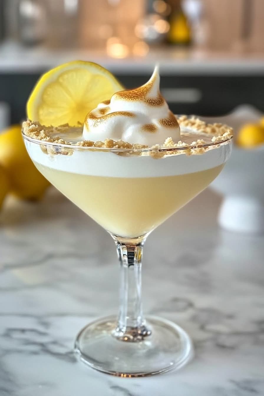 Glinda’s Rosewater Honey Martini